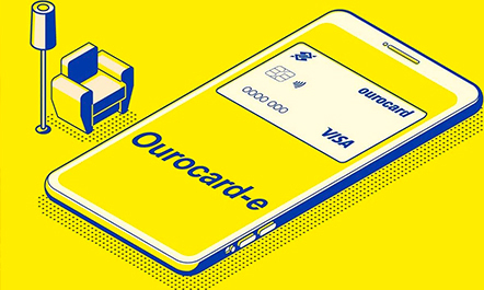 Cartão virtual Ourocard-e