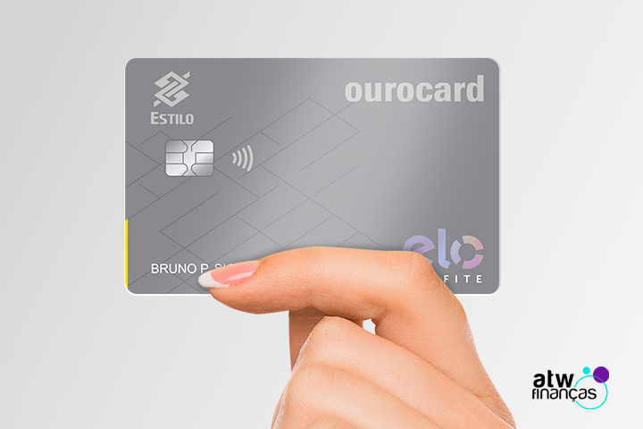 Cartão de crédito Banco do Brasil Ourocard Estilo Elo Grafite