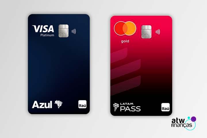 Duelo: cartão Azul Itaucard Platinum x cartão Latam Pass Gold