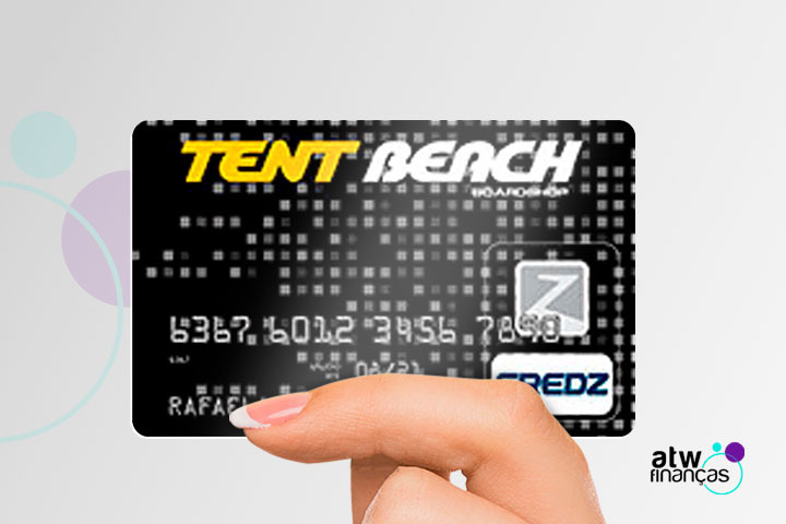 Cartão Tent Beach Credz Visa: compre em até 12x fixas