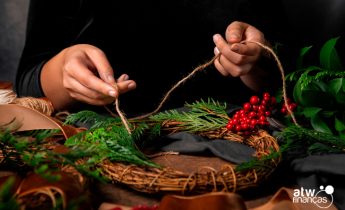 Faça você mesmo: decorações natalinas sustentáveis e baratas